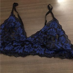 Sexy blue bra
